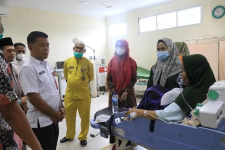 Tindaklajuti Arahan Plt Bupati, Sekda Sidak RSUD Teluk Kuantan